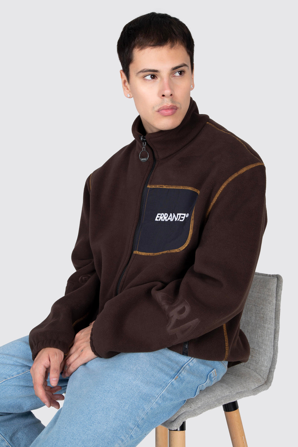 Chaqueta Reversible Bonded Groovy Café ERRANTE