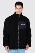 Chaqueta Reversible Bonded Groovy Negro ERRANTE