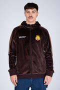 Poleron Zip Garfield Sticking Out Café ERRANTE