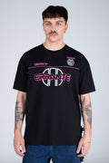Polera M/C Groovy Negro ERRANTE