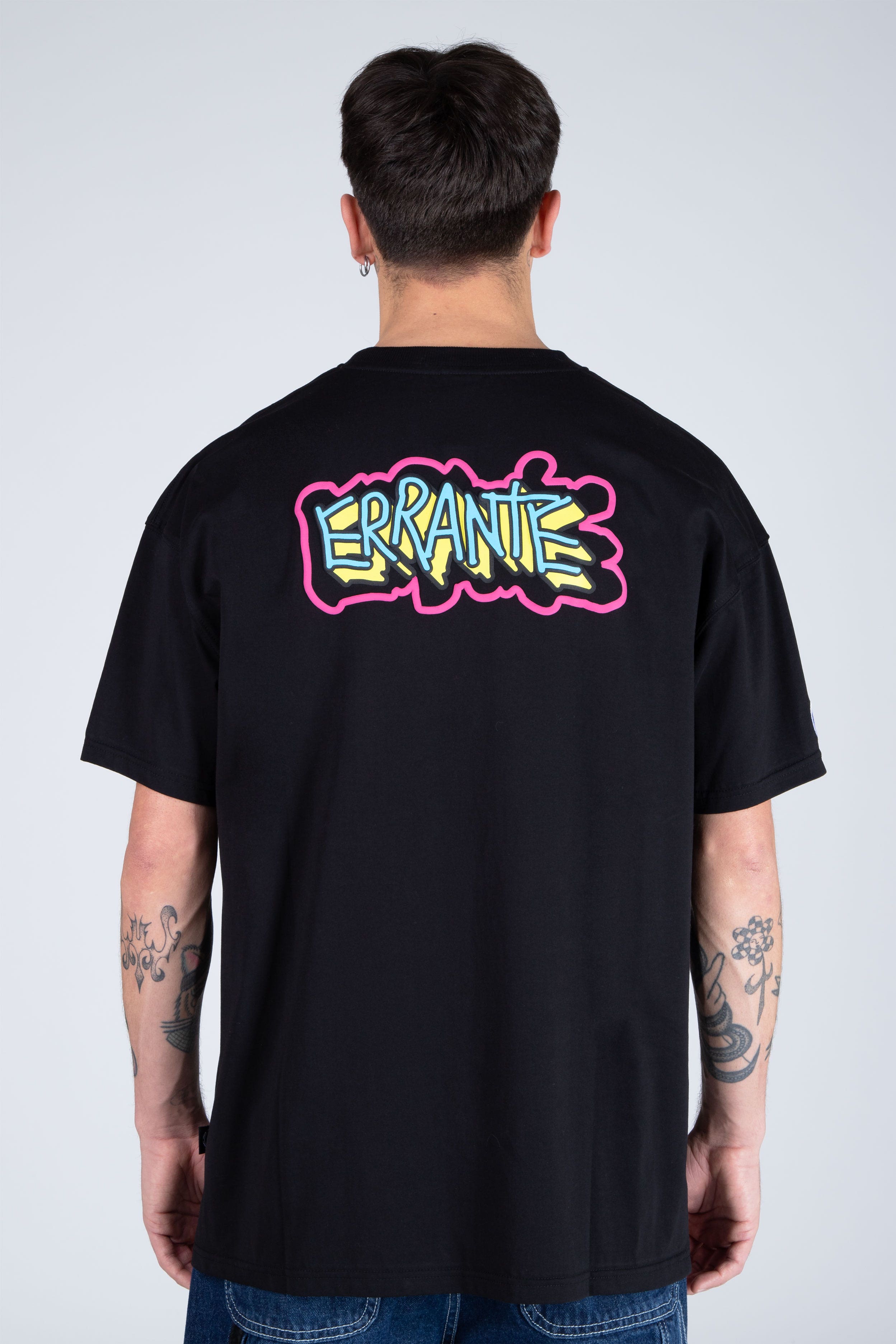 Polera M/C Force Negro ERRANTE