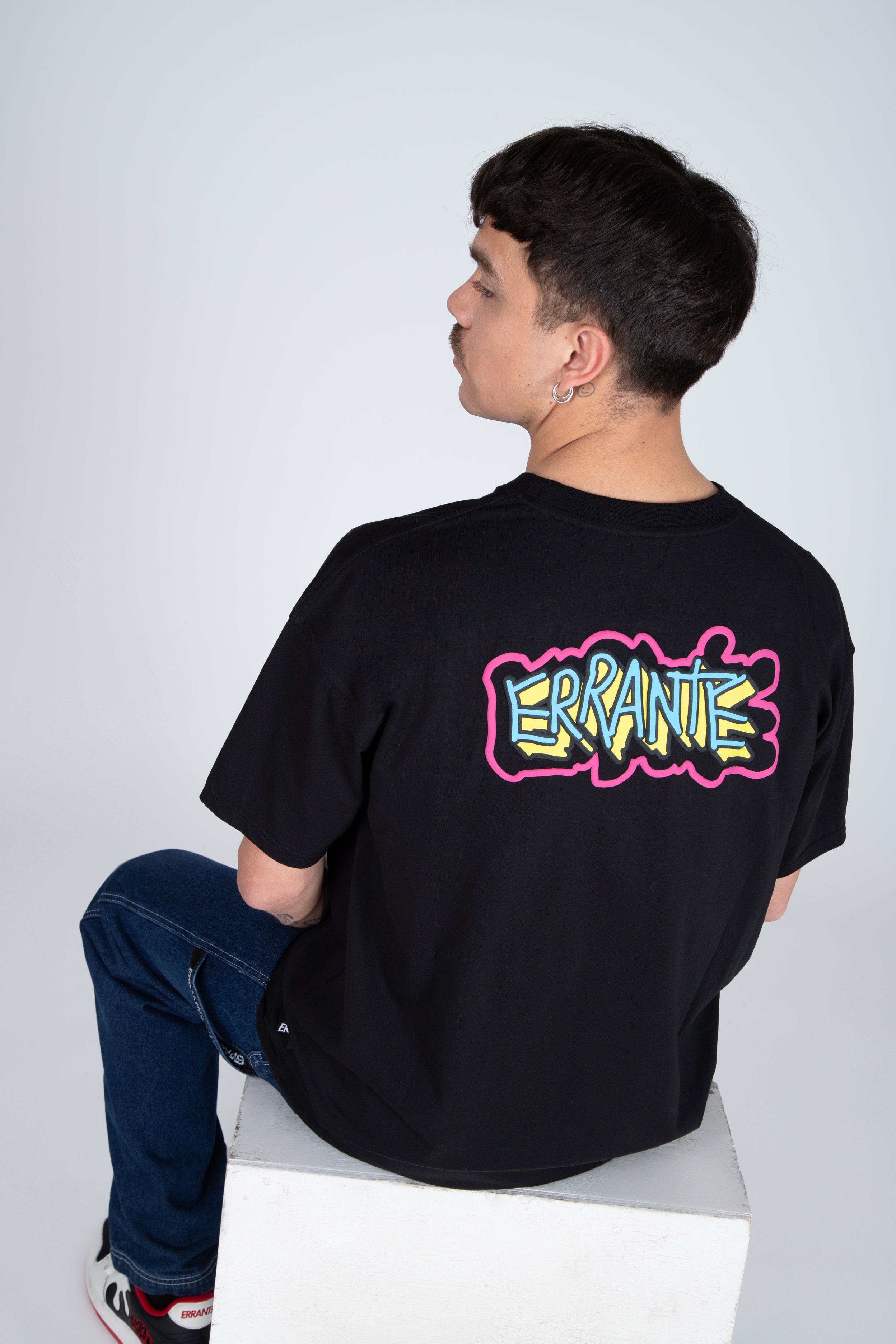 Polera M/C Force Negro ERRANTE