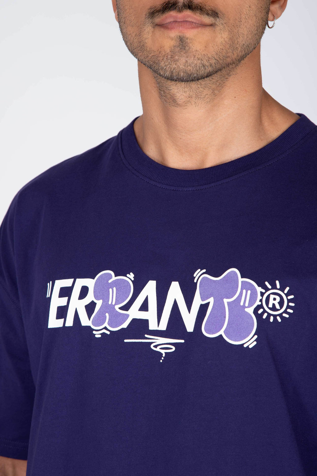 Polera M/C Sunny Street Morado ERRANTE