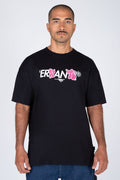 Polera M/C Sunny Street Negro ERRANTE
