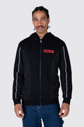 Poleron Zip Spring Negro ERRANTE