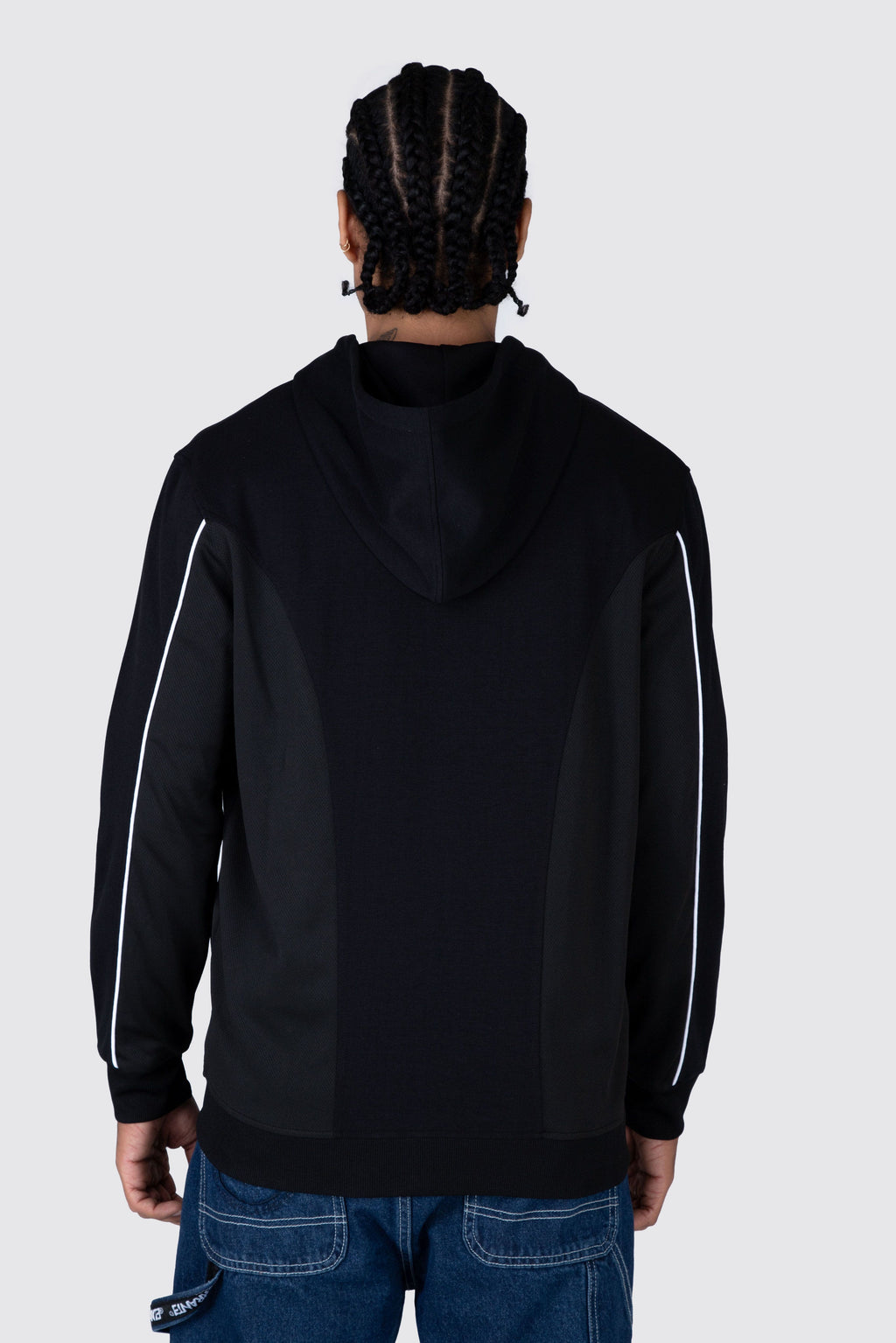 Poleron Zip Spring Negro ERRANTE