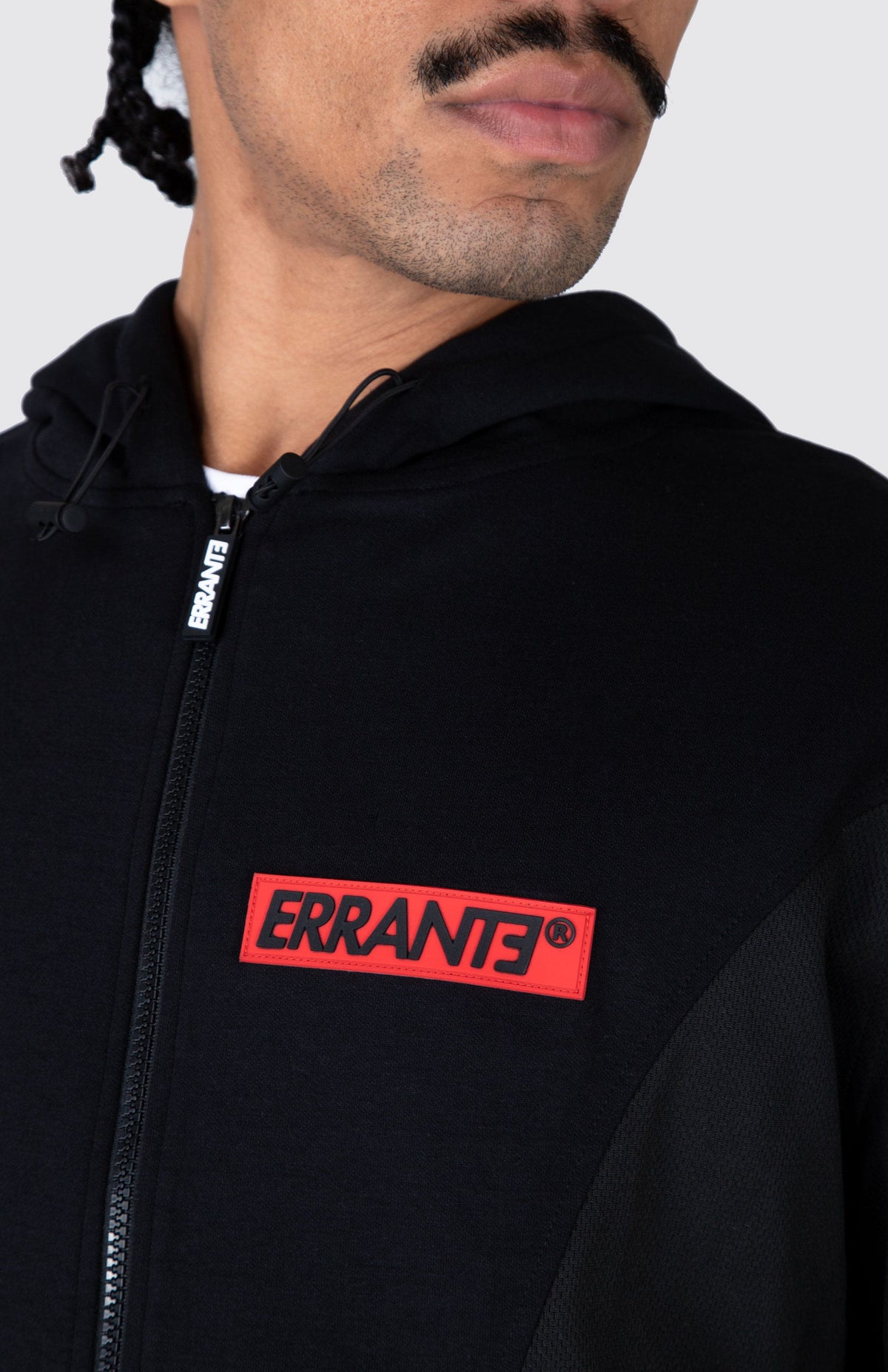 Poleron Zip Spring Negro ERRANTE