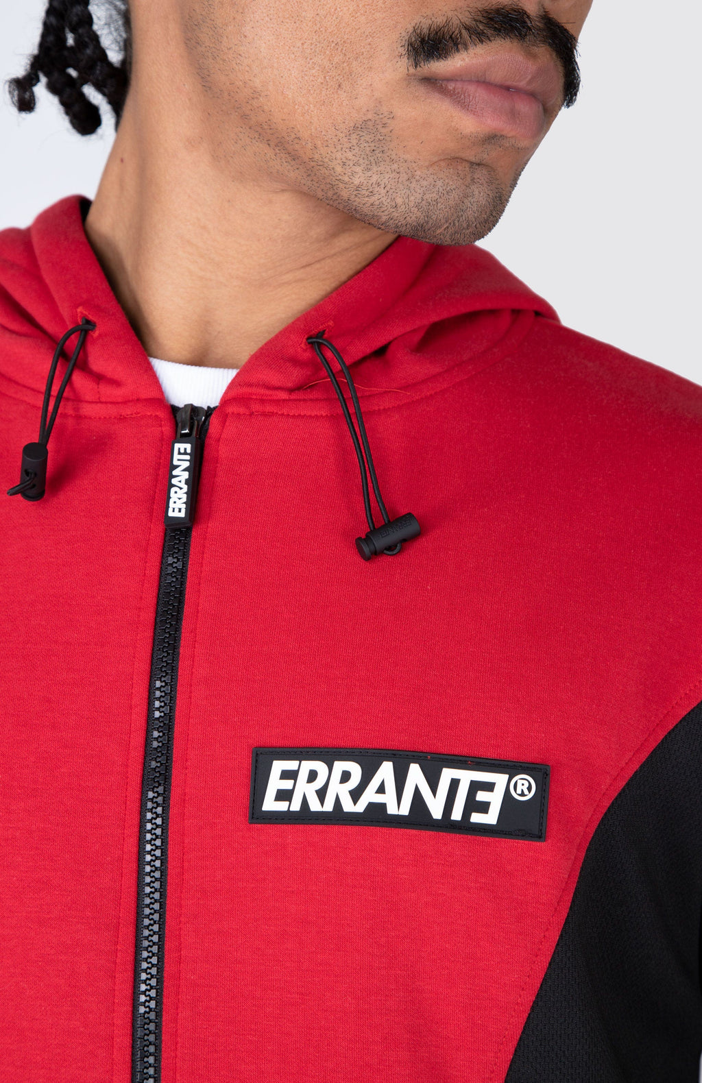 Poleron Zip Spring Rojo ERRANTE