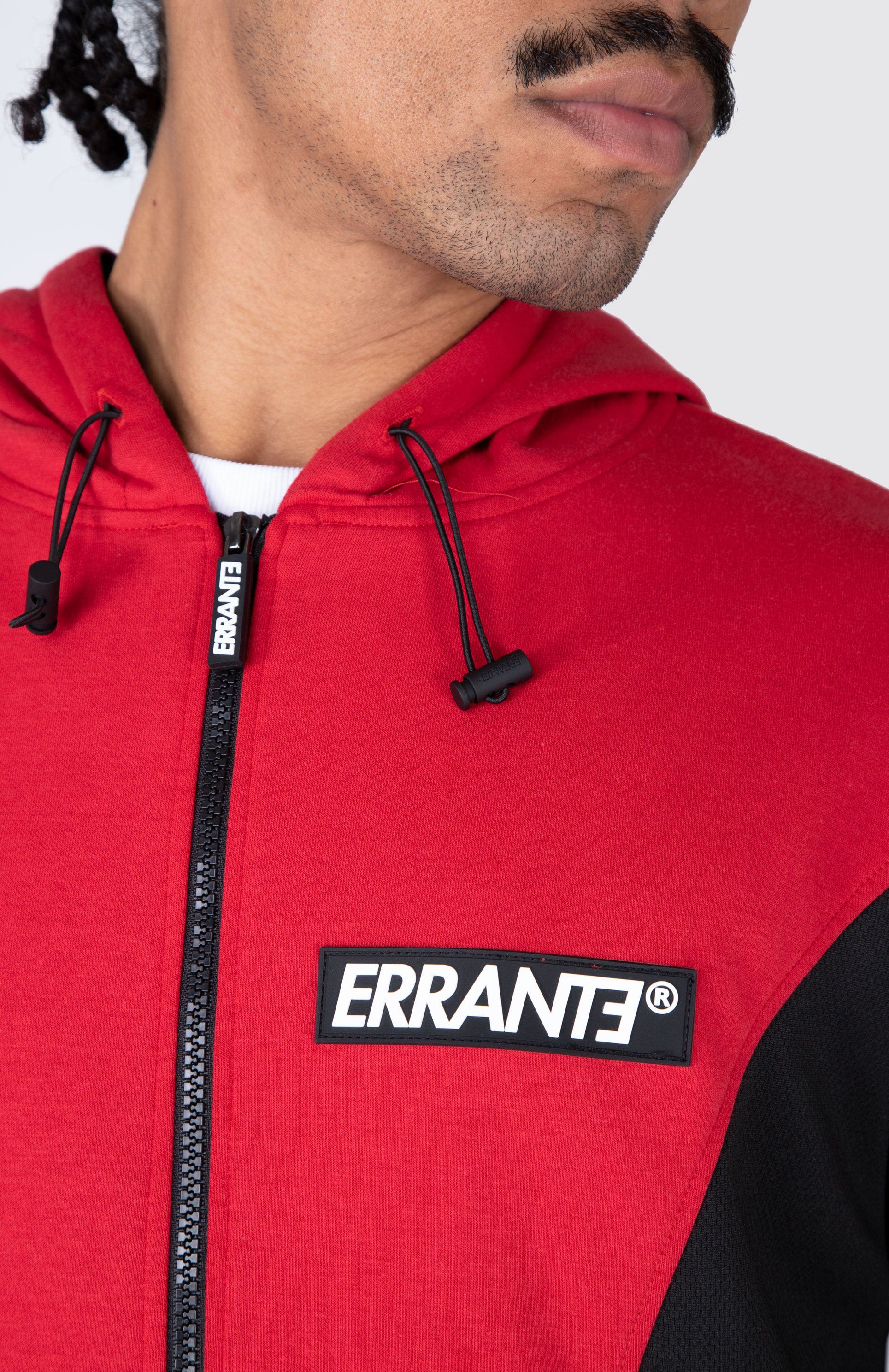 Poleron Zip Spring Rojo ERRANTE