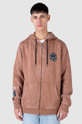 Poleron Zip Smile Trend Café ERRANTE 