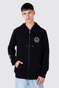 Poleron Zip Smile Trend Negro ERRANTE 