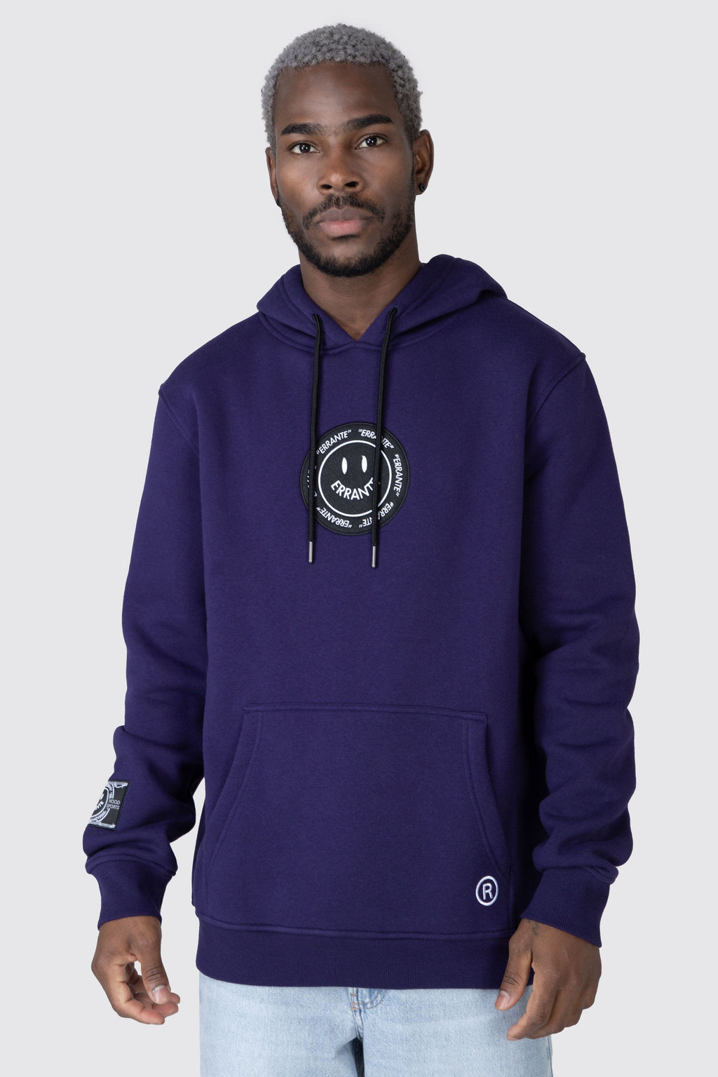 Poleron Hood Smile Trend Morado ERRANTE 