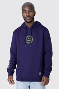 Poleron Hood Smile Trend Morado ERRANTE 