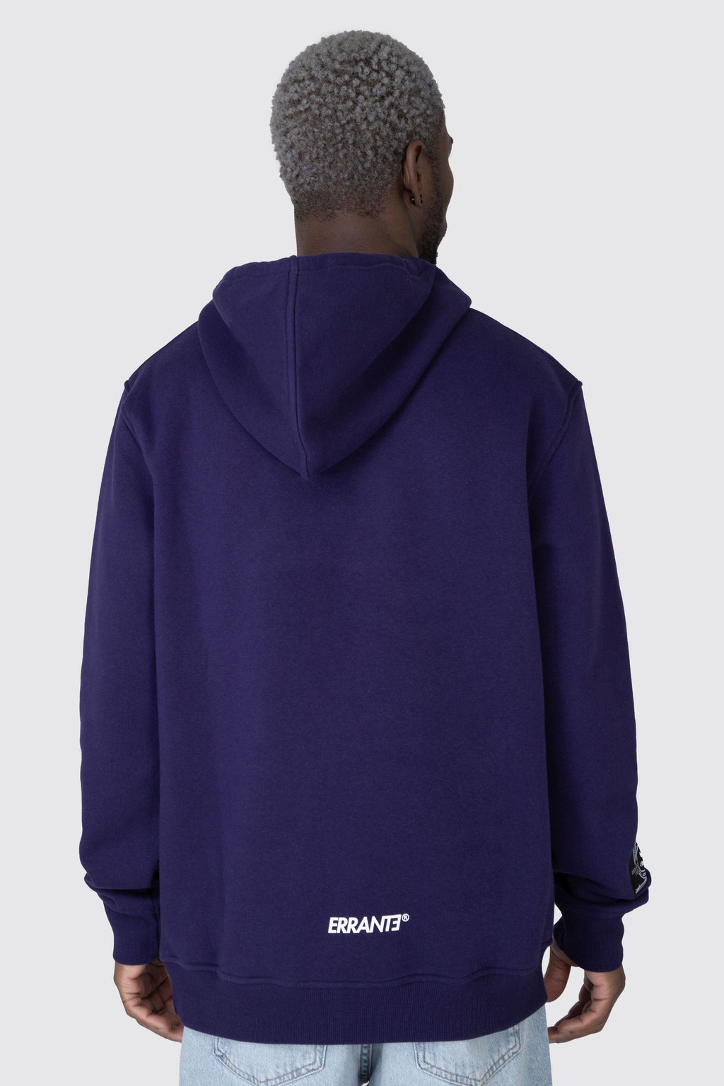 Poleron Hood Smile Trend Morado ERRANTE 