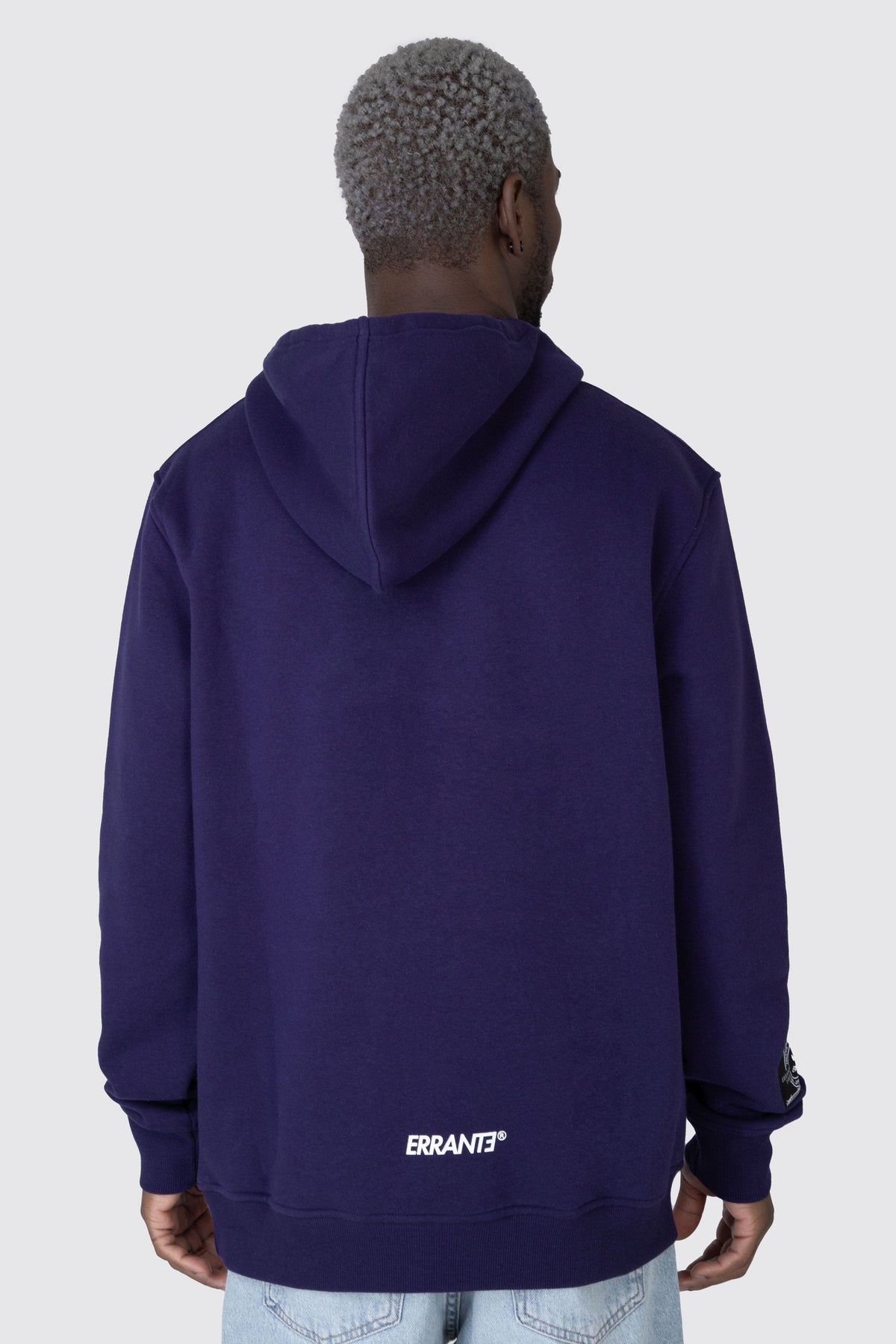 Poleron Hood Smile Trend Morado ERRANTE 