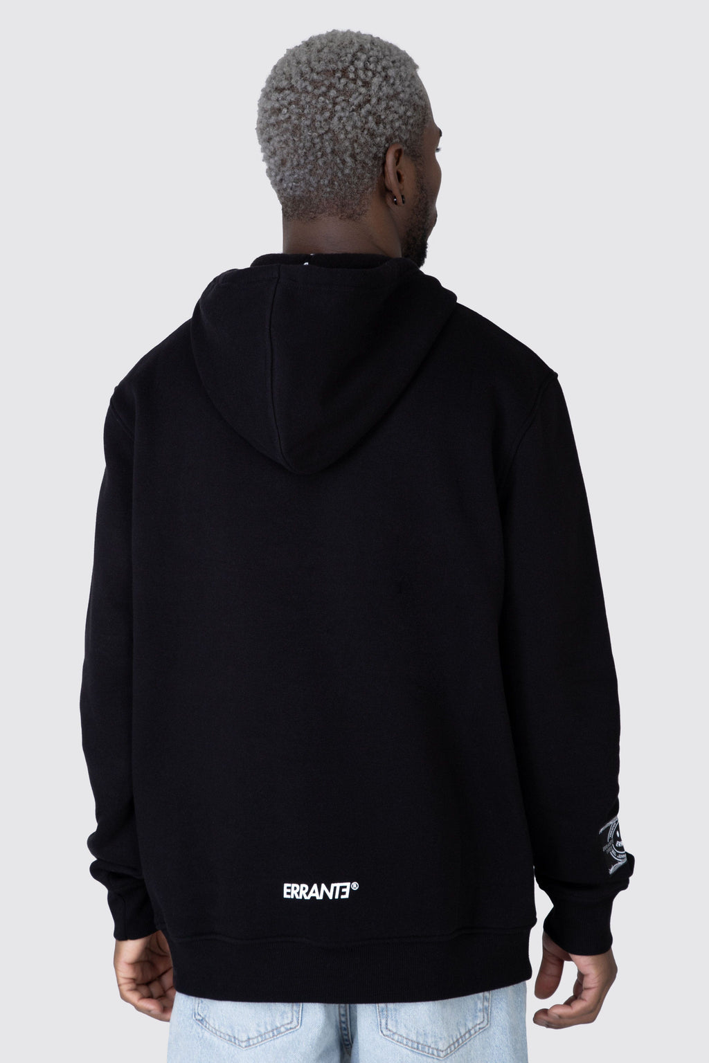 Poleron Hood Smile Trend Negro ERRANTE 