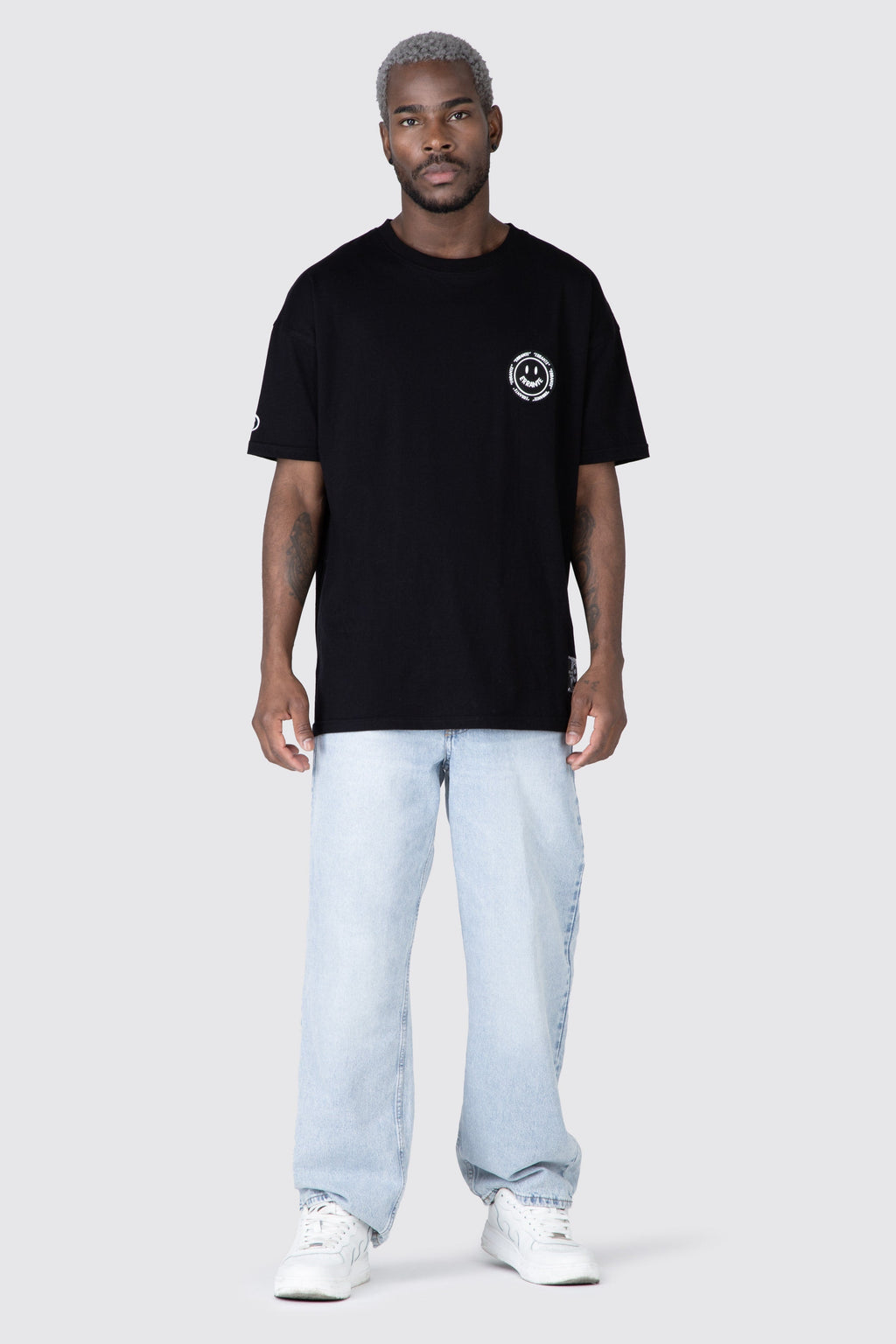 Polera M/C Smile Trend Negro ERRANTE 