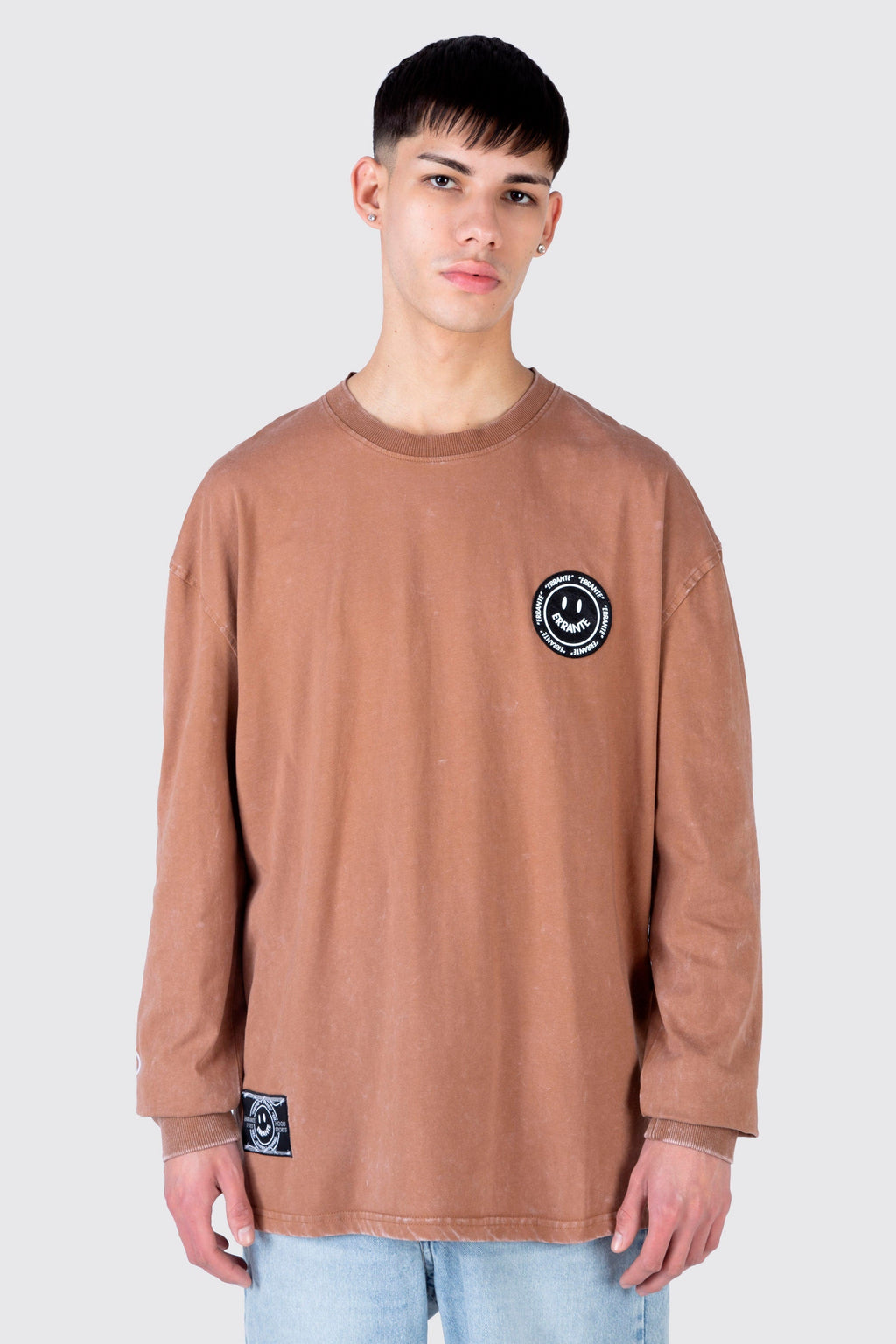 Polera M/L Smile Trend Café ERRANTE