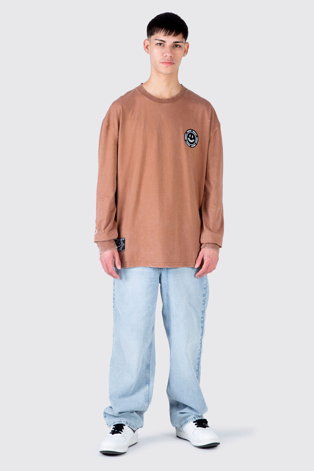 Polera M/L Smile Trend Café ERRANTE