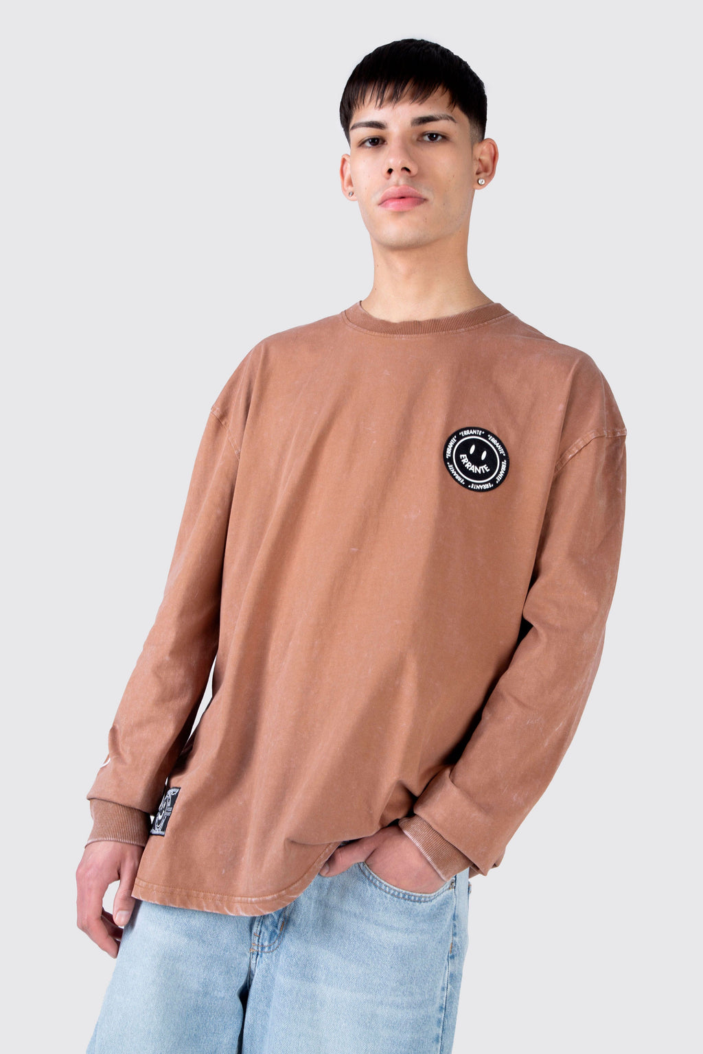 Polera M/L Smile Trend Café ERRANTE