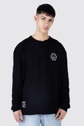Polera M/L Smile Trend Negro ERRANTE