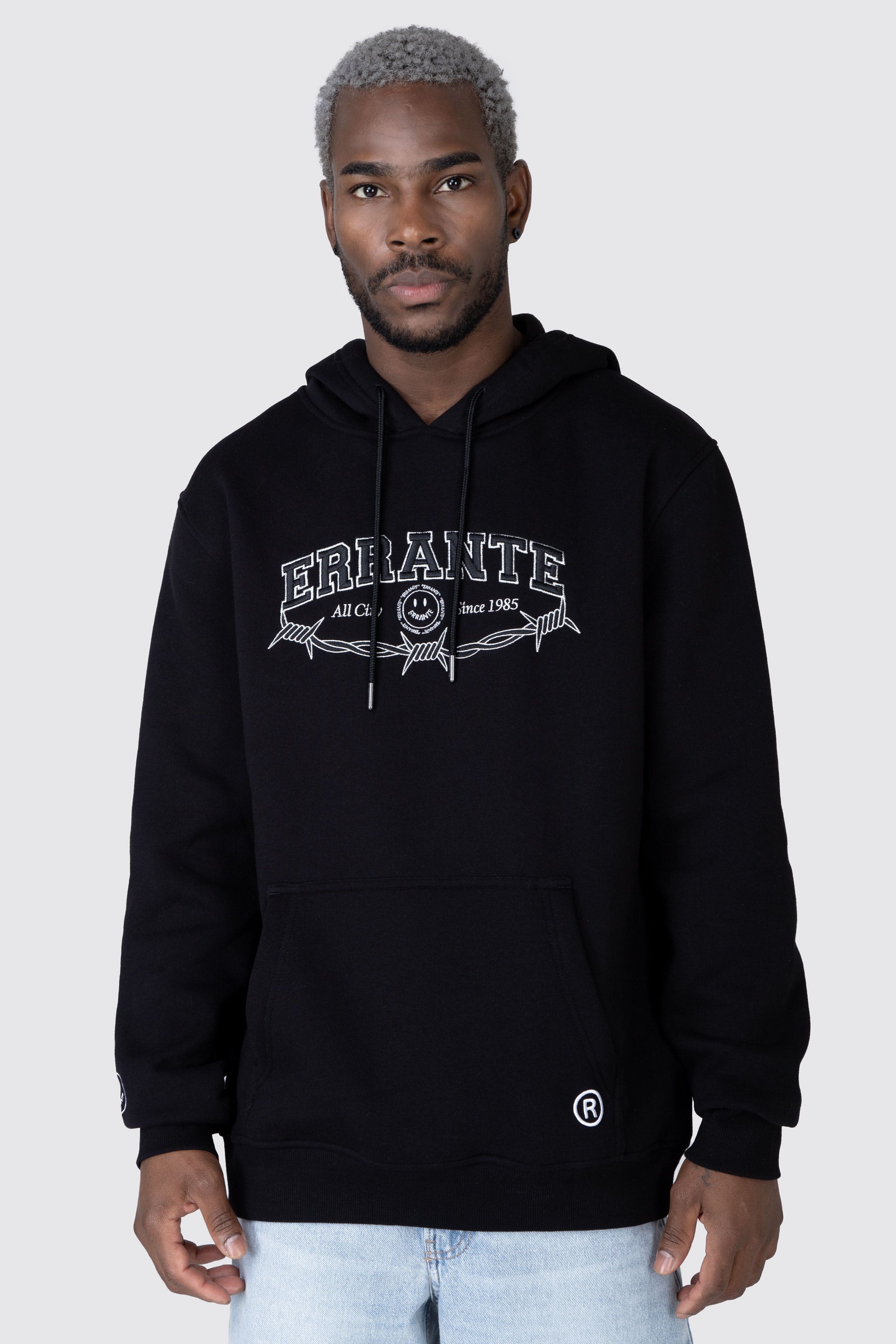 Poleron Hood ERRANTE Wired Negro ERRANTE 