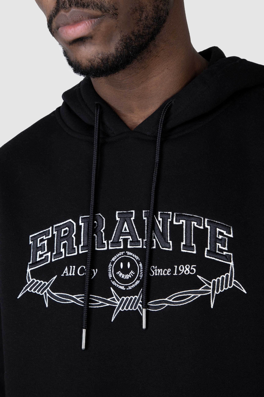 Poleron Hood ERRANTE Wired Negro ERRANTE 