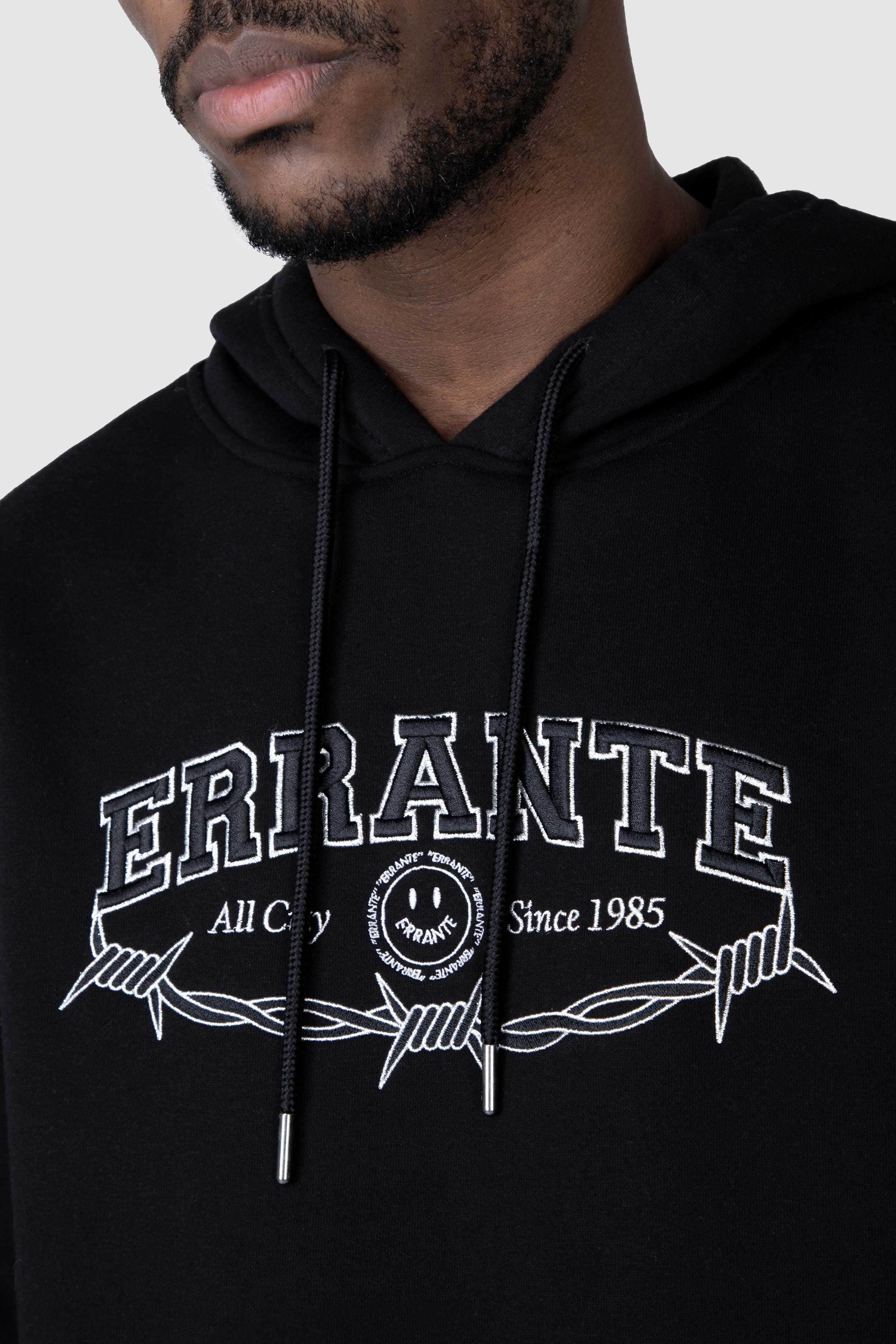Poleron Hood ERRANTE Wired Negro ERRANTE 