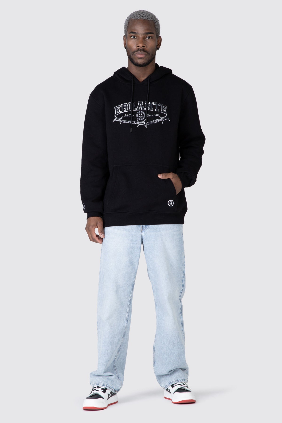 Poleron Hood ERRANTE Wired Negro ERRANTE 