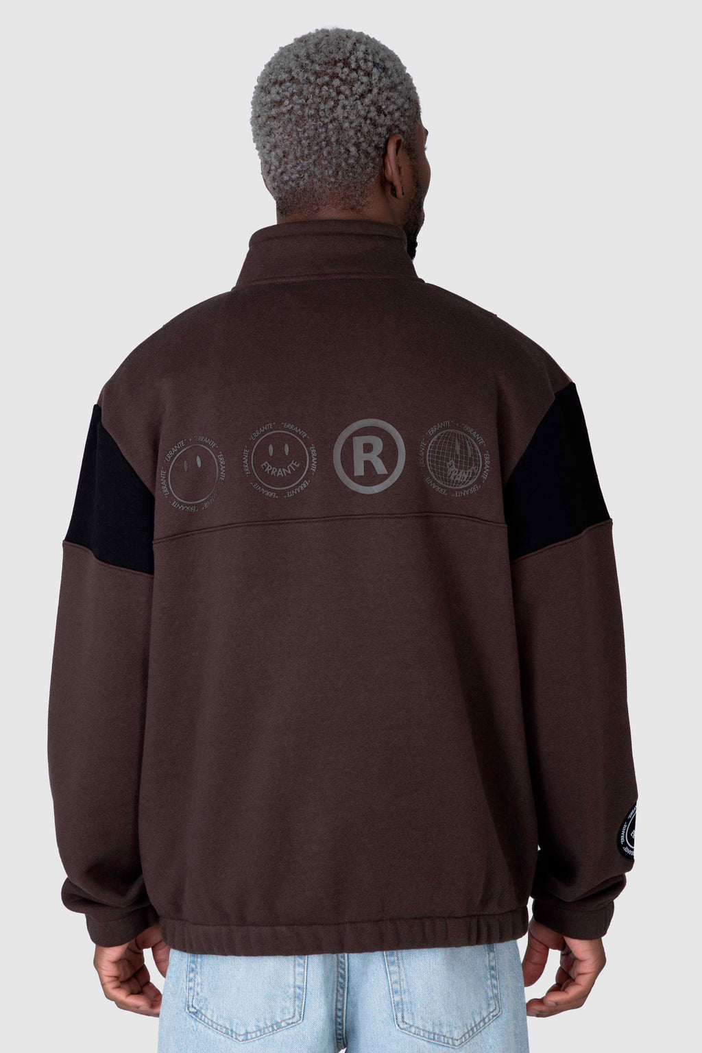 Poleron Half Zip Blocklife Café ERRANTE 