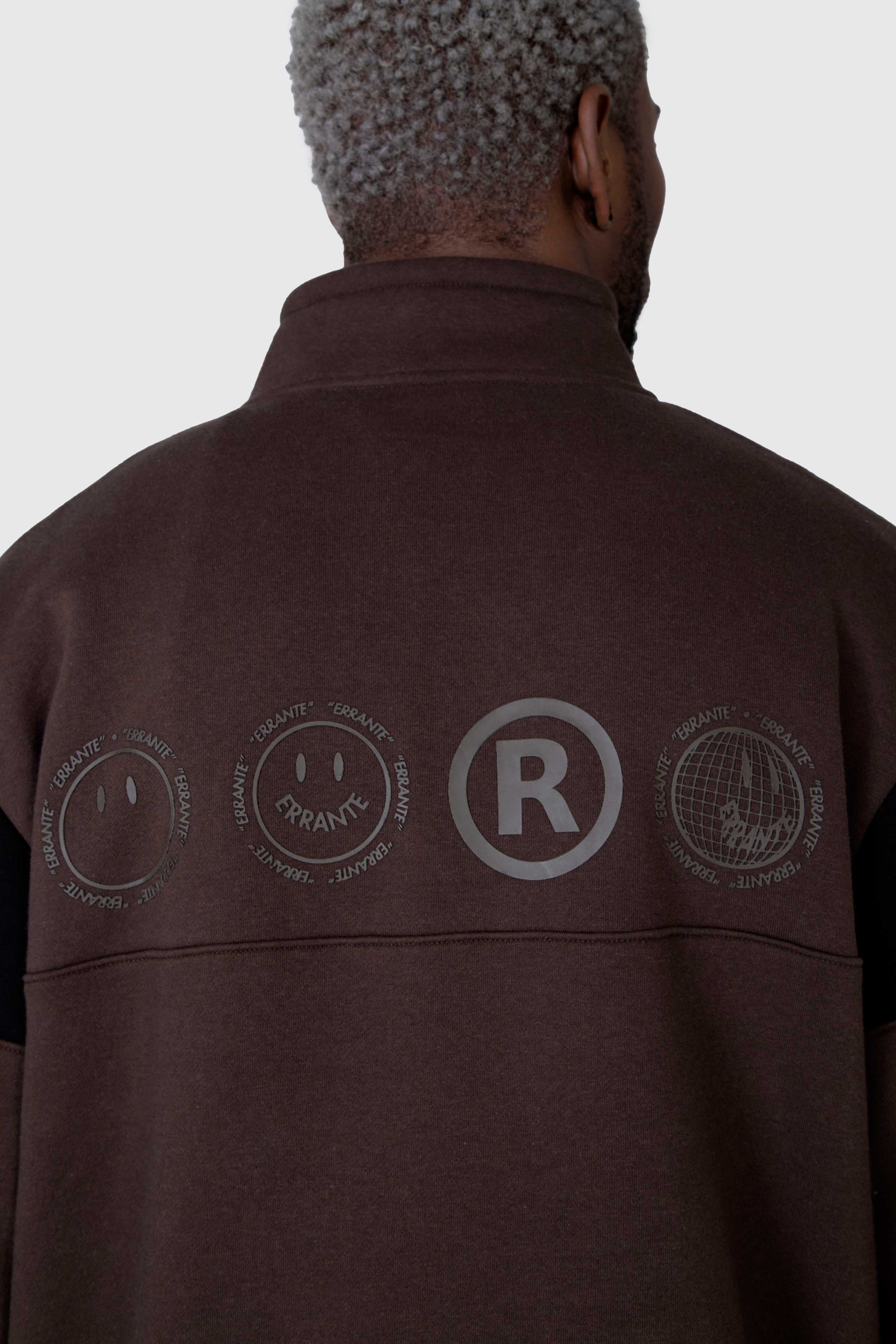 Poleron Half Zip Blocklife Café ERRANTE 
