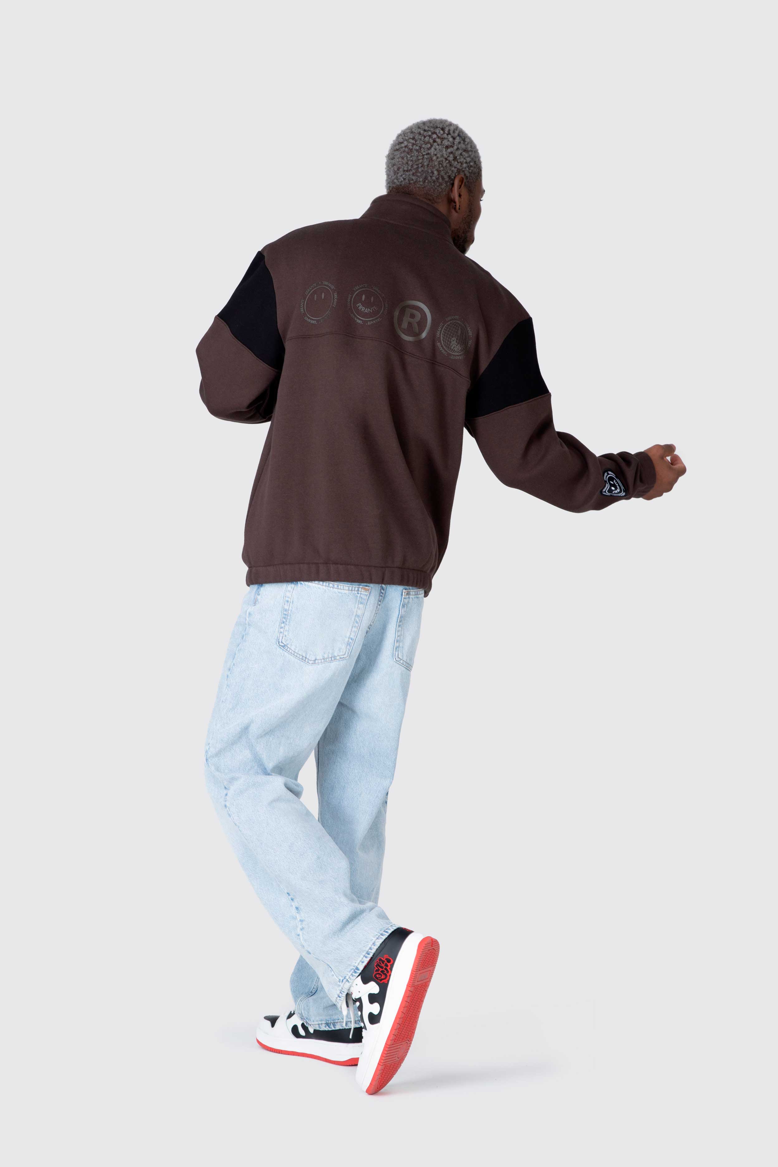 Poleron Half Zip Blocklife Café ERRANTE 