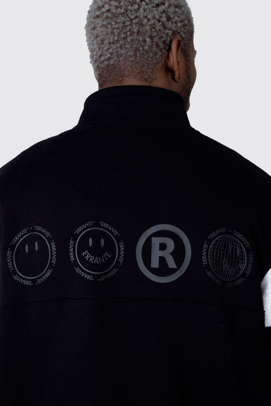 Poleron Half Zip Blocklife Negro ERRANTE 