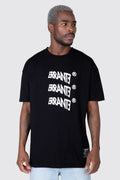 Polera M/C Box Groovy Negro Errante 