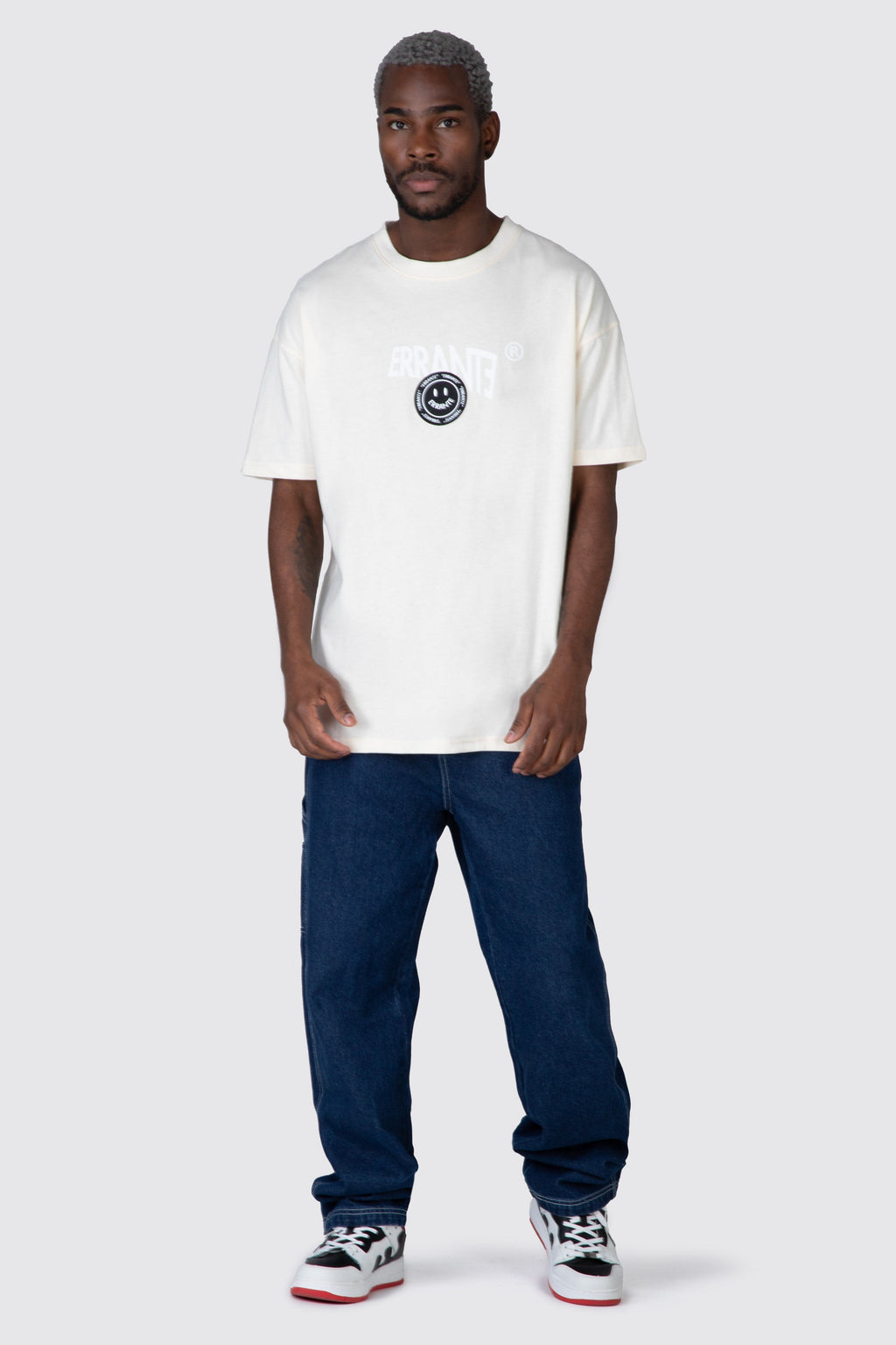 Polera M/C Boxy Blanco ERRANTE 
