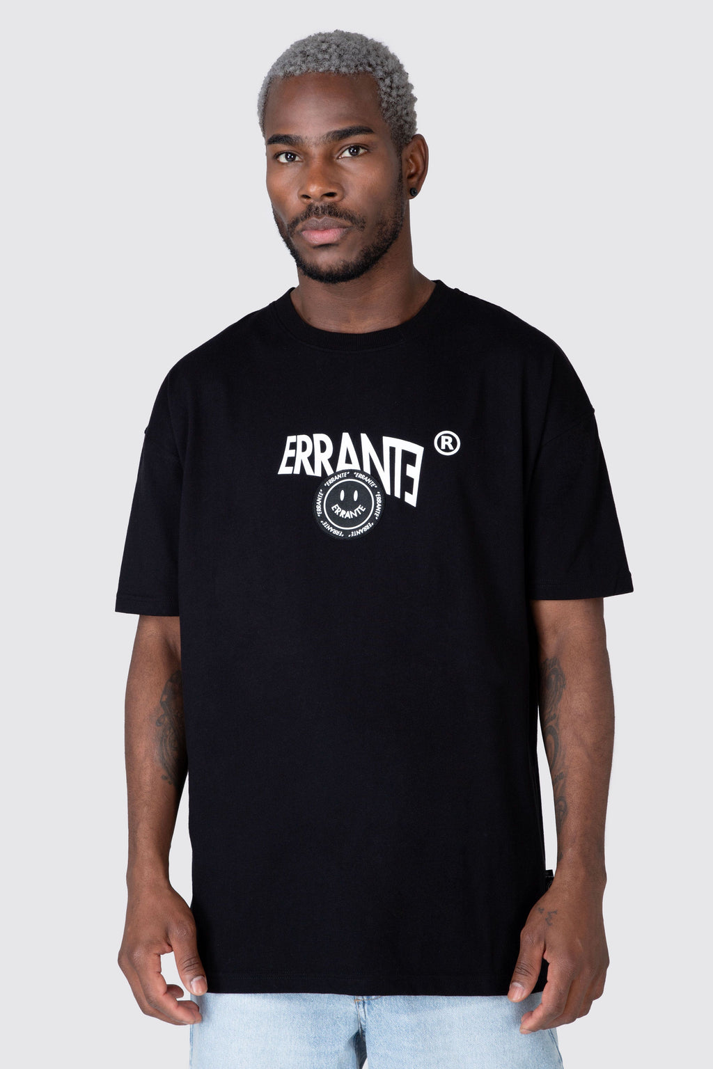 Polera M/C Boxy Negro ERRANTE 