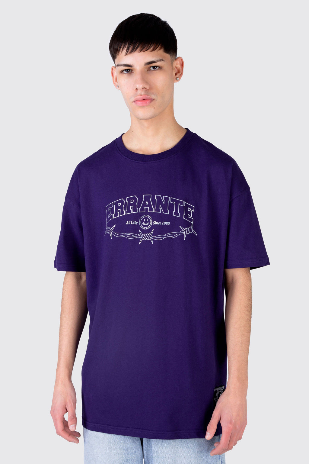 Polera M/C Wired Morado ERRANTE 