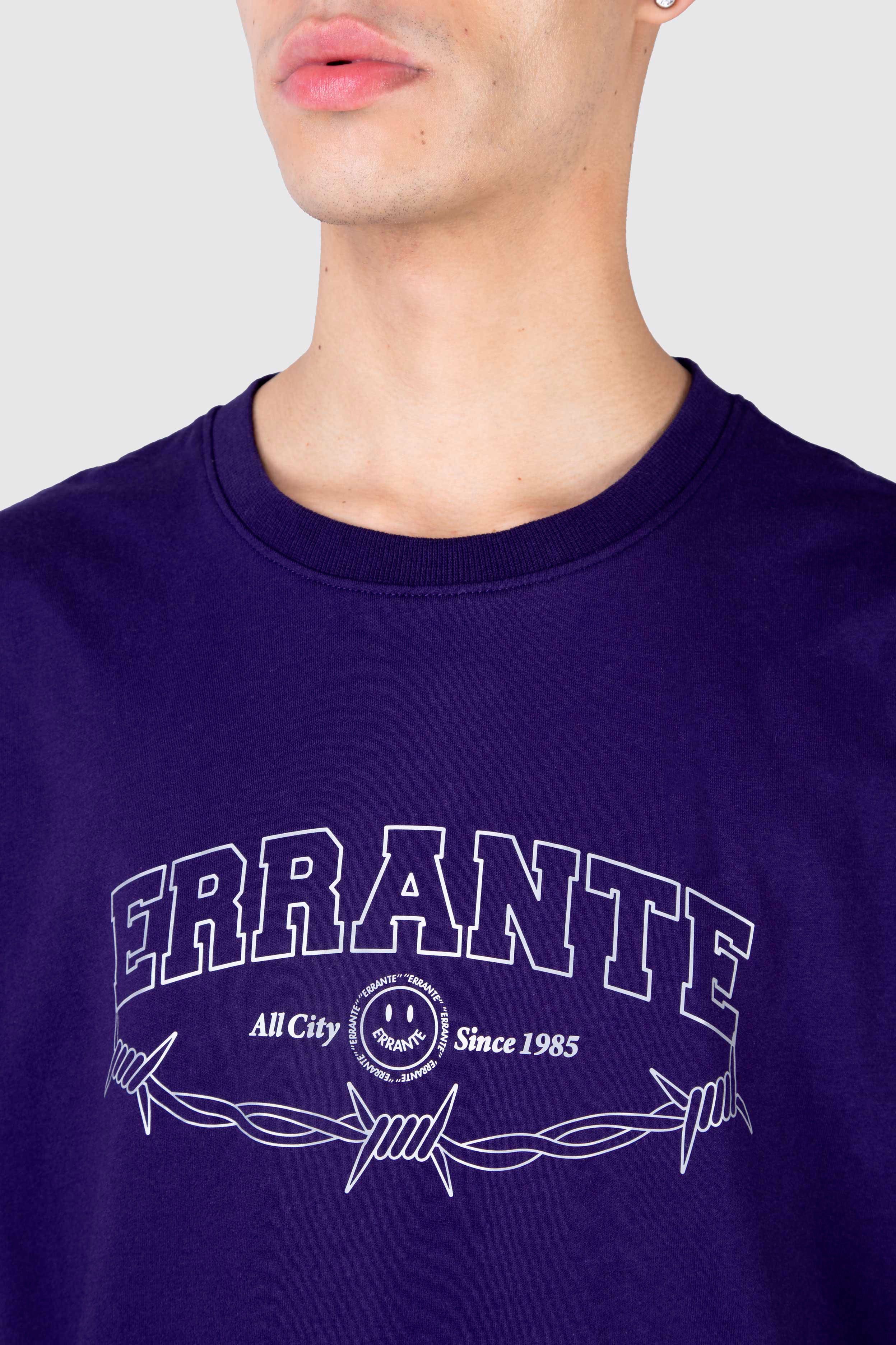 Polera M/C Wired Morado ERRANTE 