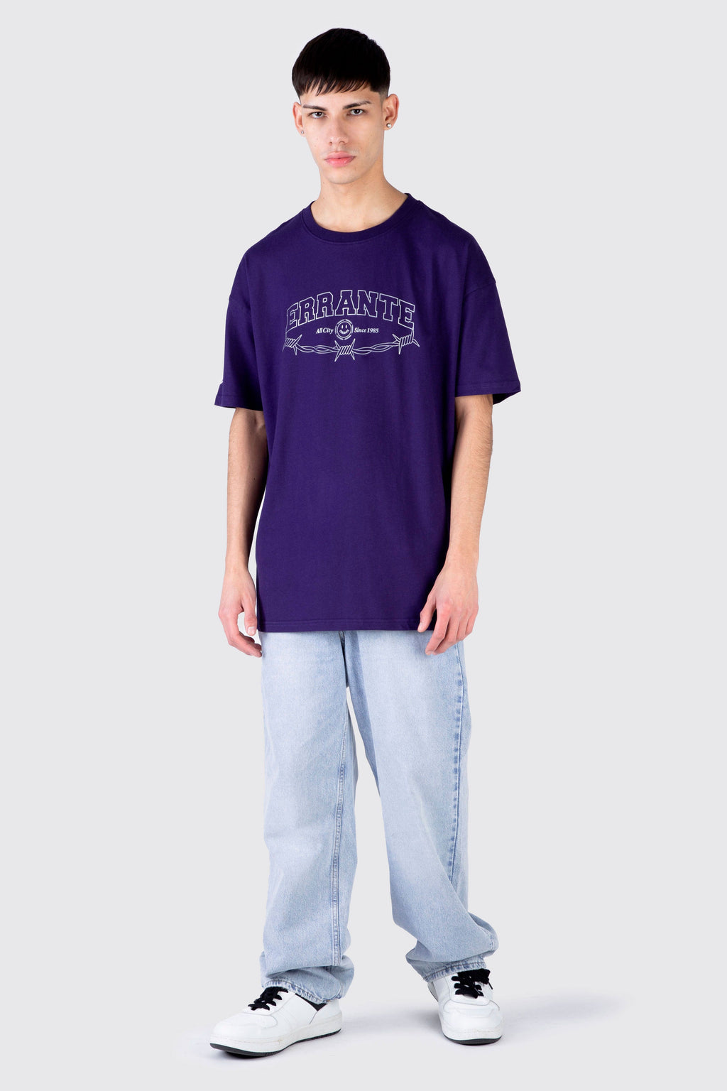 Polera M/C Wired Morado ERRANTE 