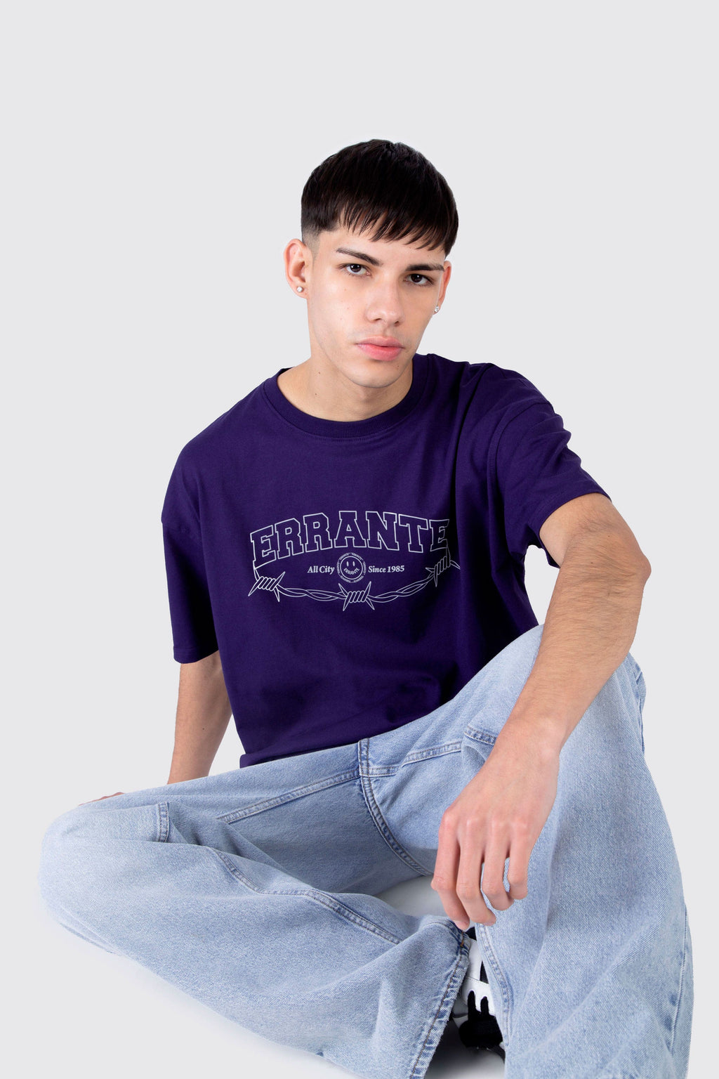 Polera M/C Wired Morado ERRANTE 