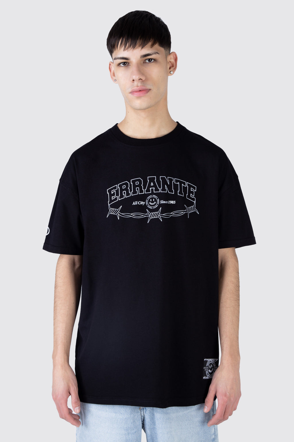 Polera M/C Wired Negro ERRANTE 