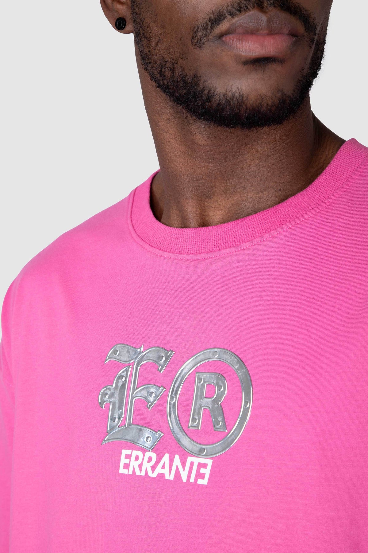 Polera M/C Metallik Rosado ERRANTE 