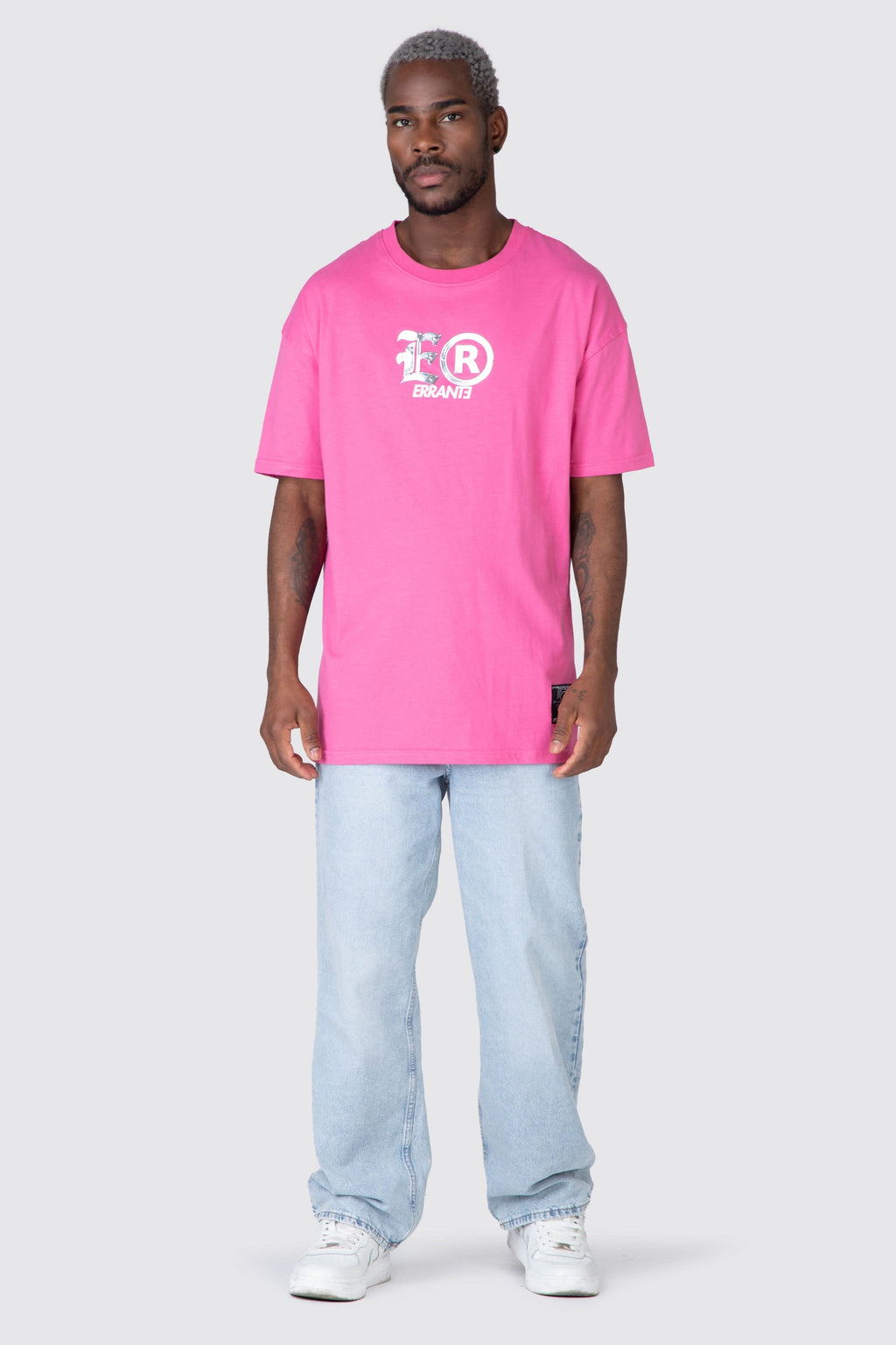 Polera M/C Metallik Rosado ERRANTE 