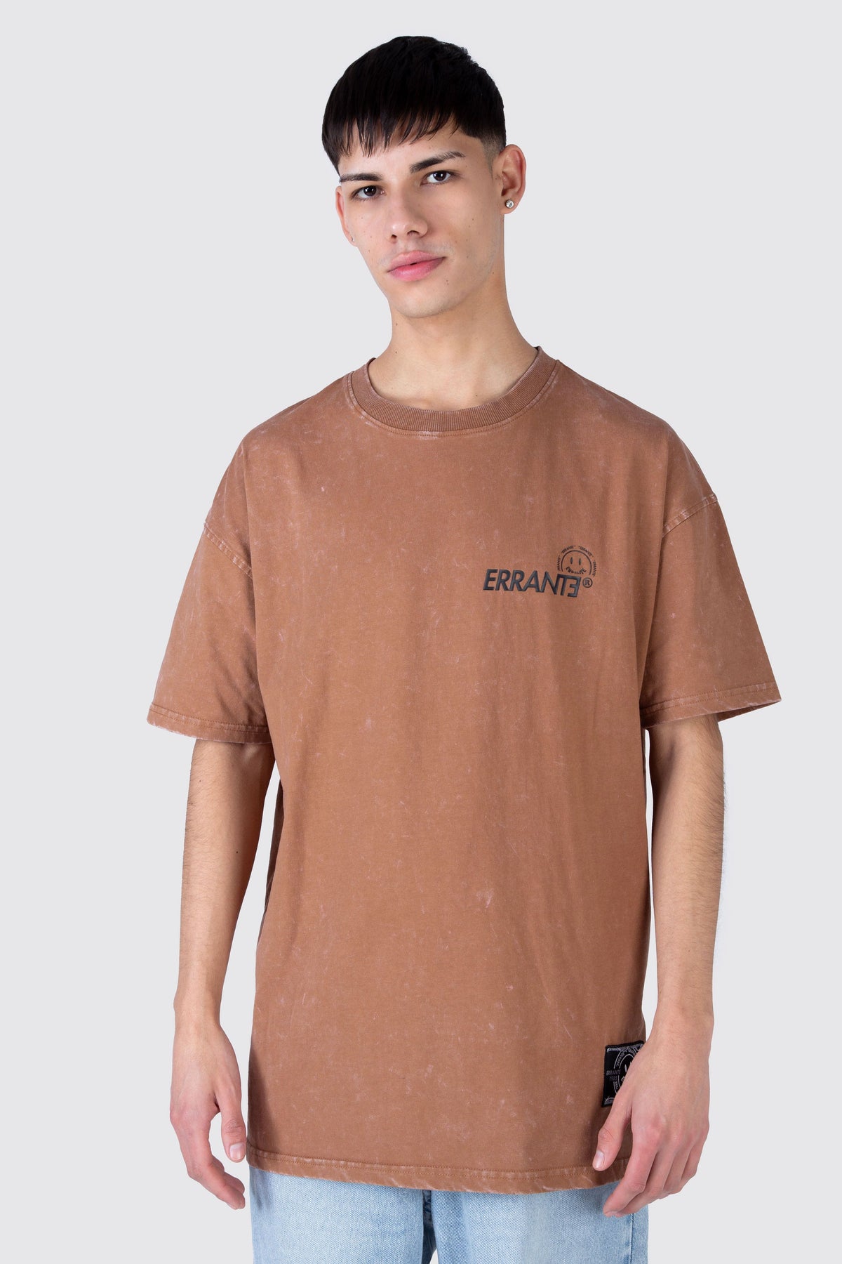 Polera M/C Halfy Café ERRANTE 