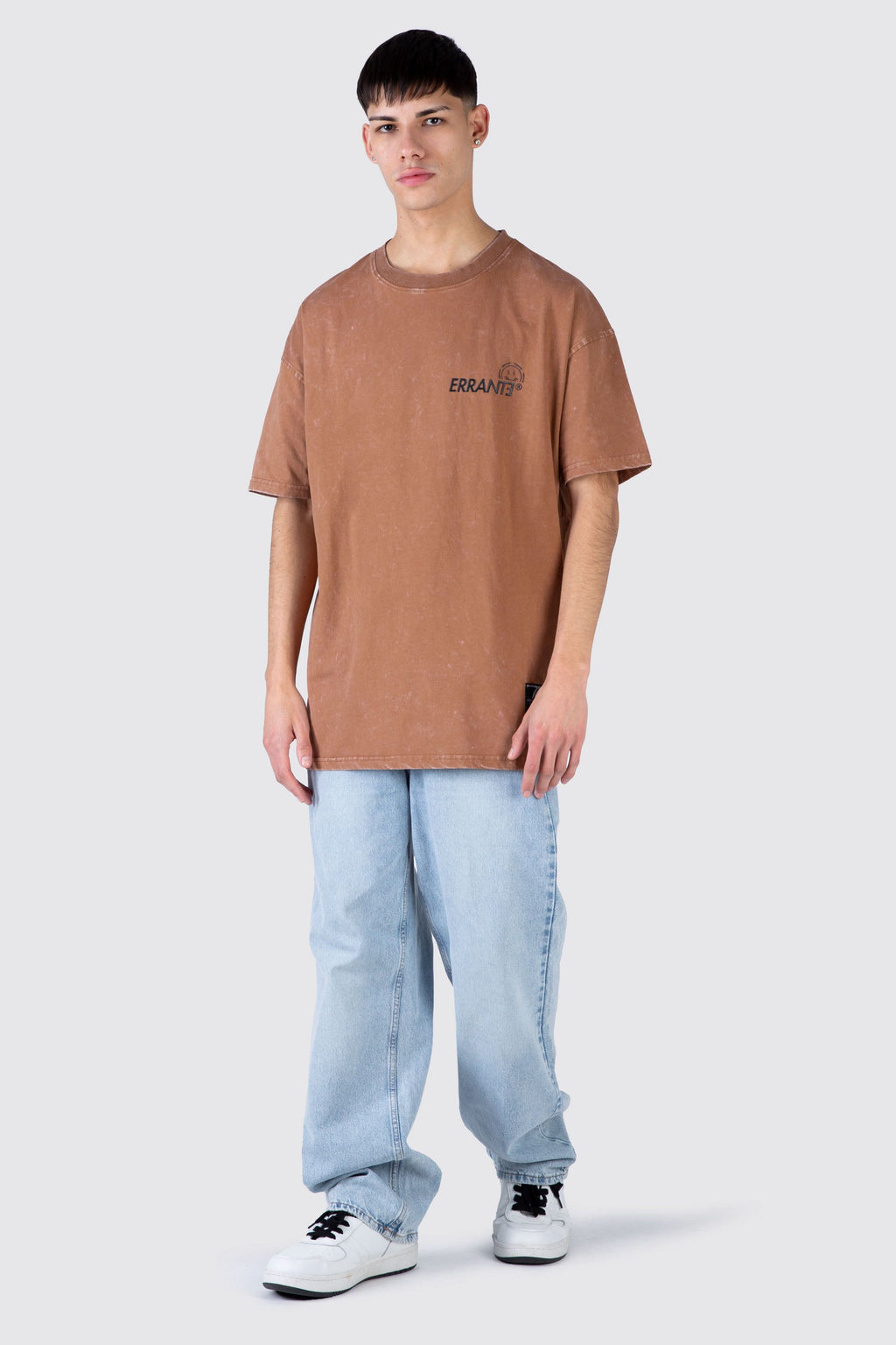Polera M/C Halfy Café ERRANTE 