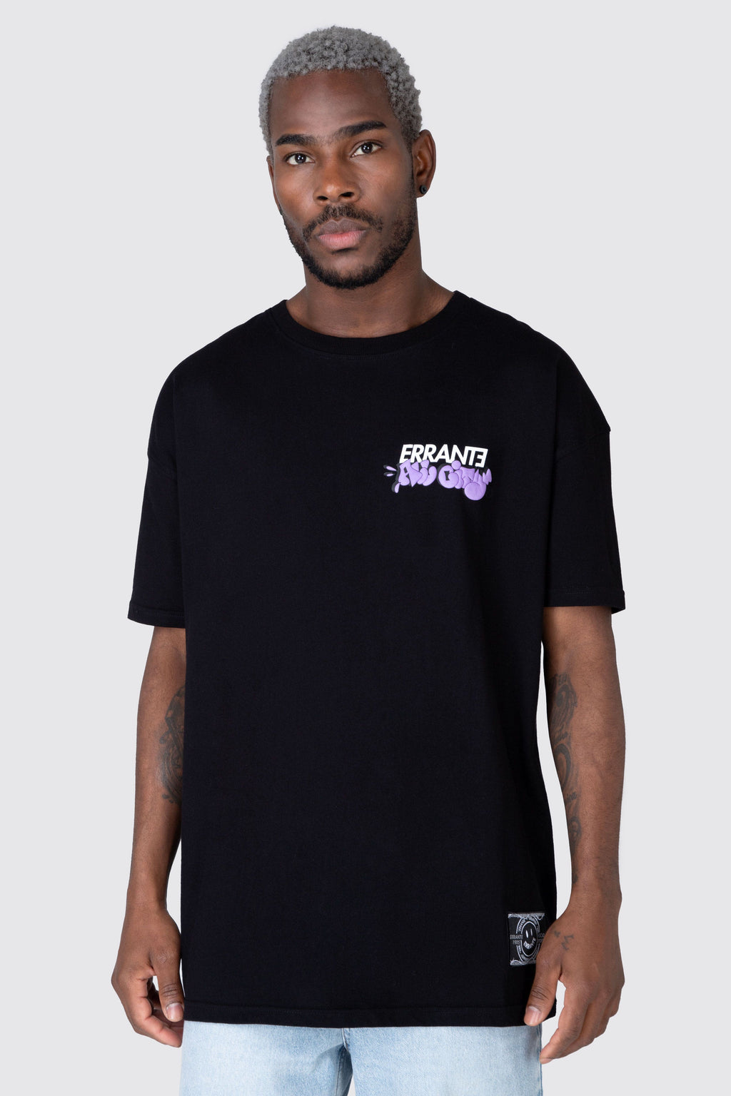 Polera M/C All City Bubble Negro Errante 