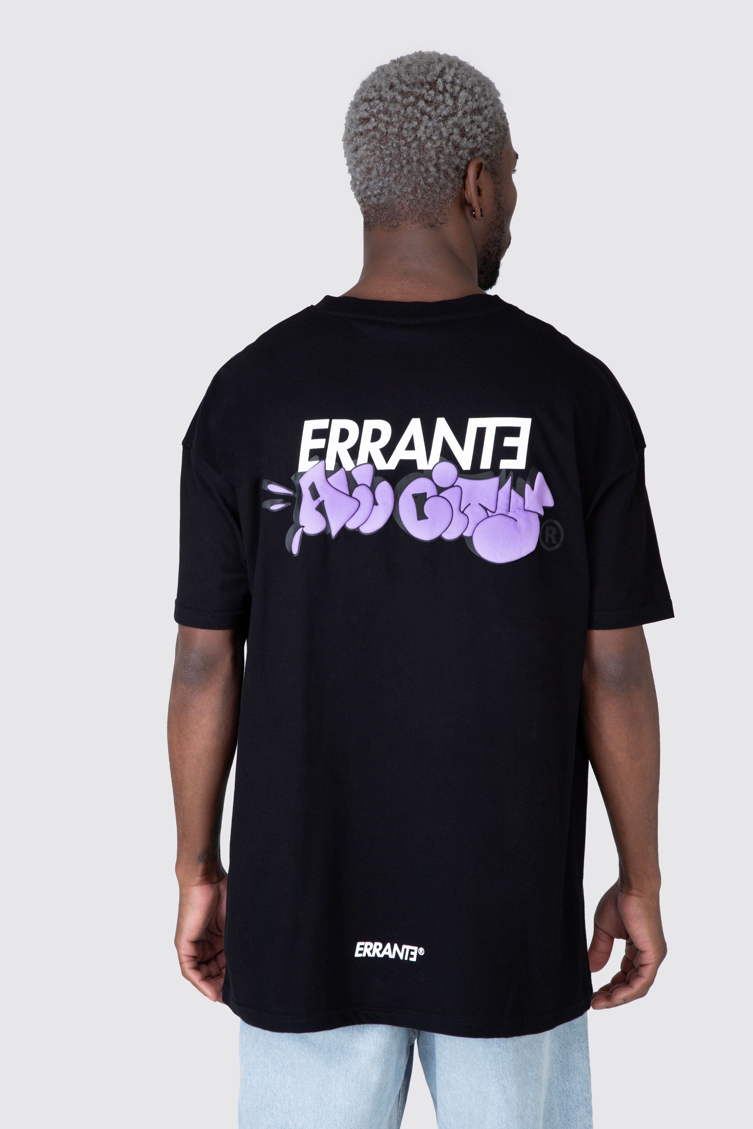 Polera M/C All City Bubble Negro Errante 