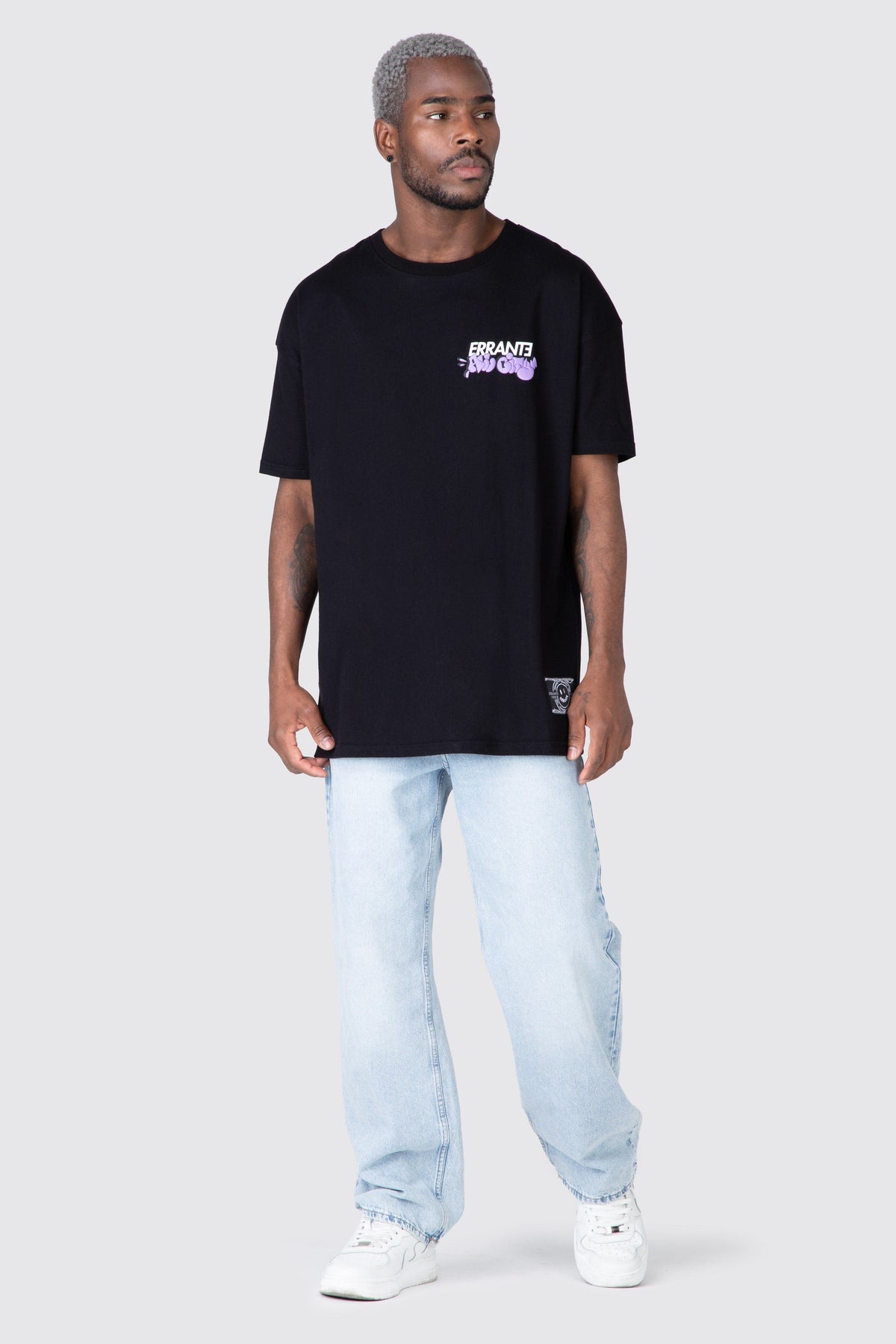 Polera M/C All City Bubble Negro Errante 