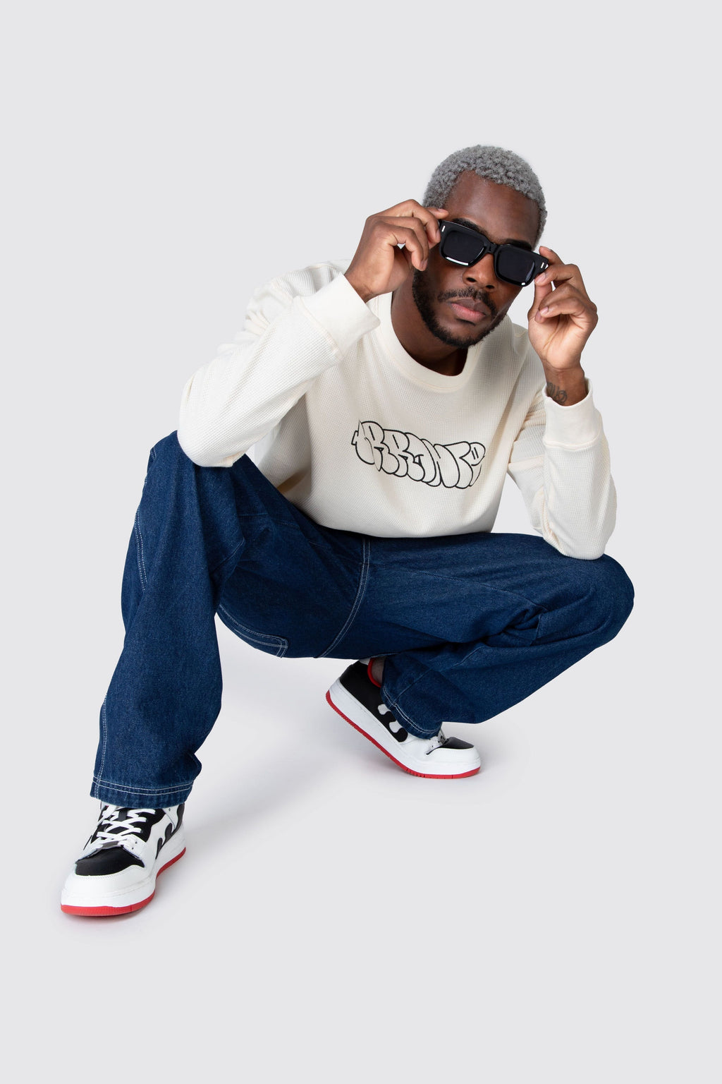Polera M/L Figure Blanco ERRANTE