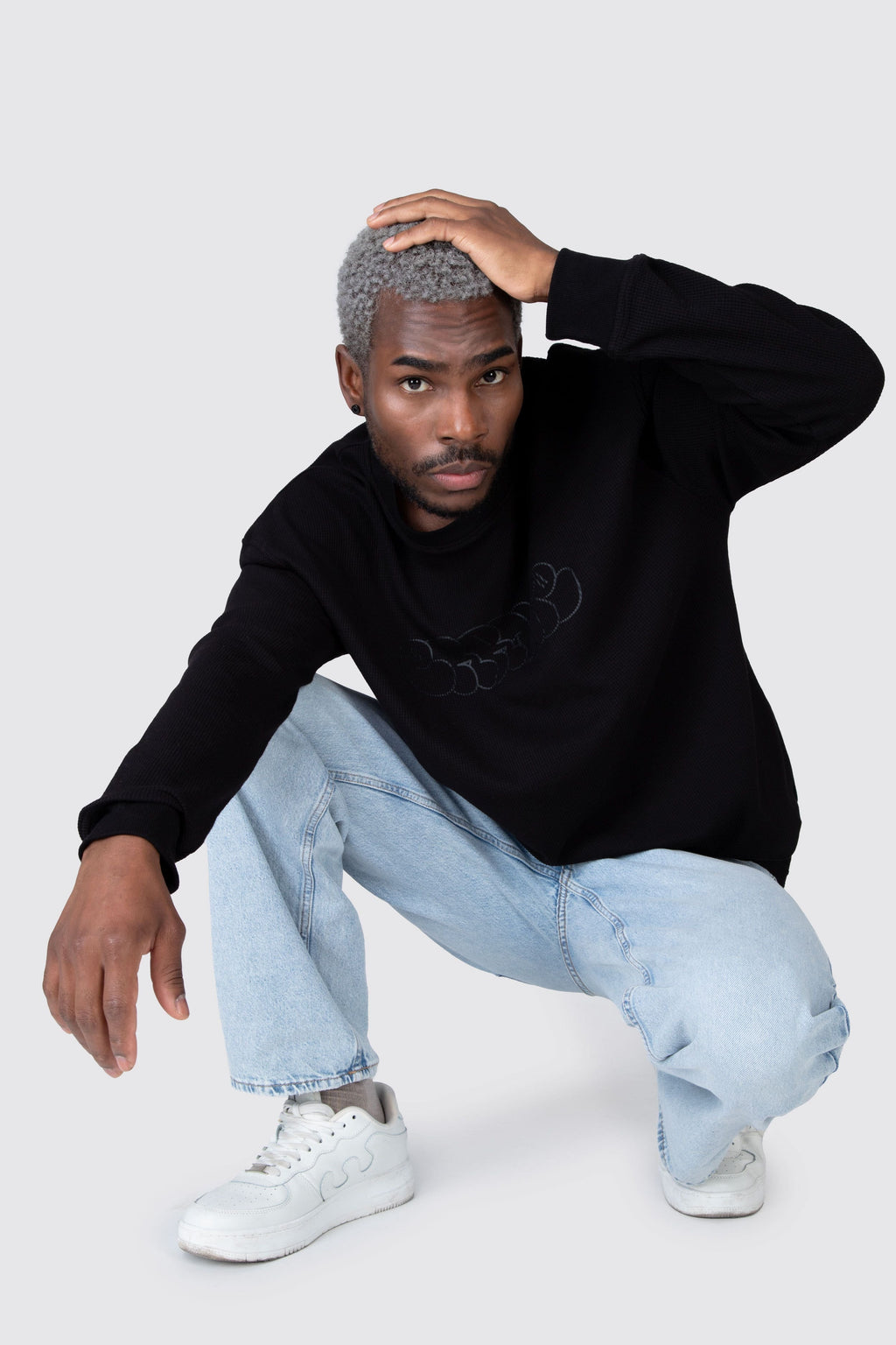 Polera M/L Figure Negro ERRANTE